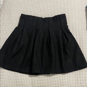 XiRENA Black Skater Skirt (wool)